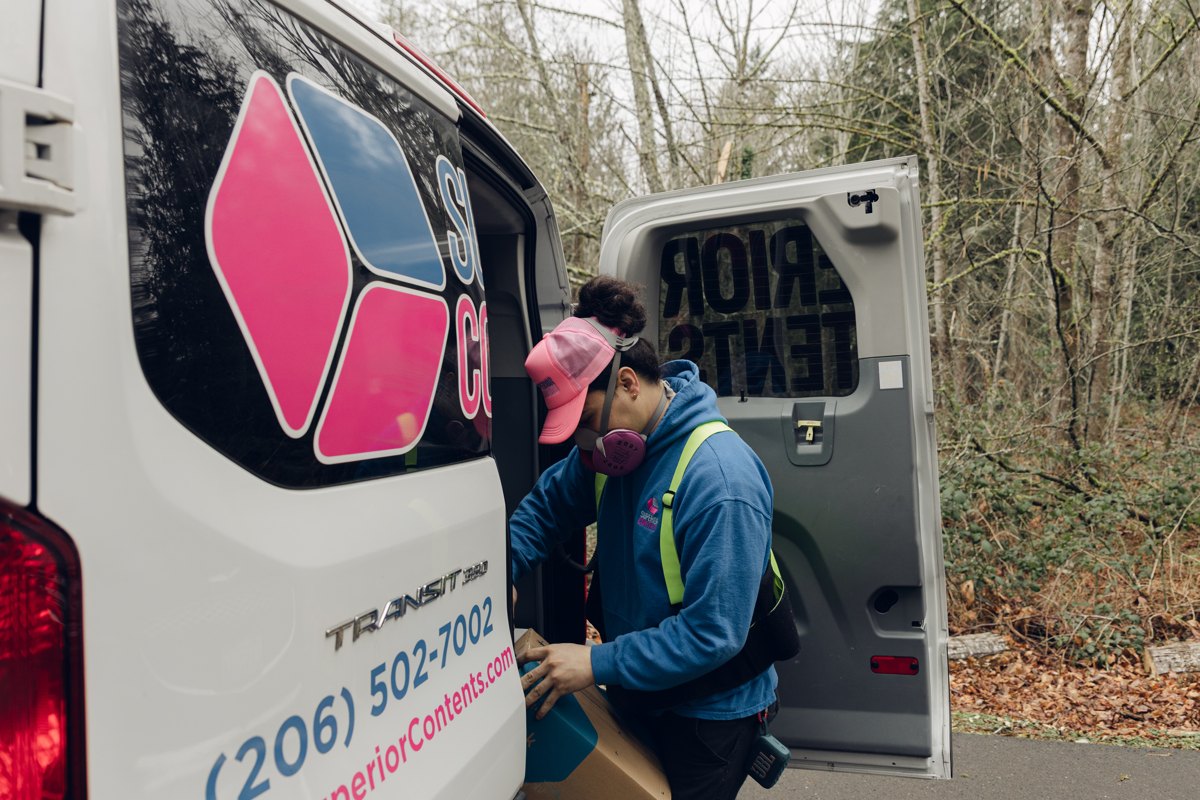 Real Superior Contents pack-out services — loading for transport