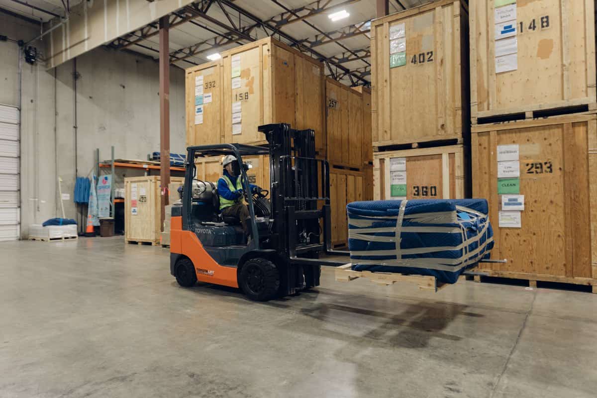 Warehouse & vault storage