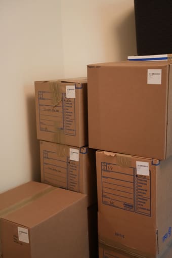 Real Superior Contents secure storage — wrapped furniture storage
