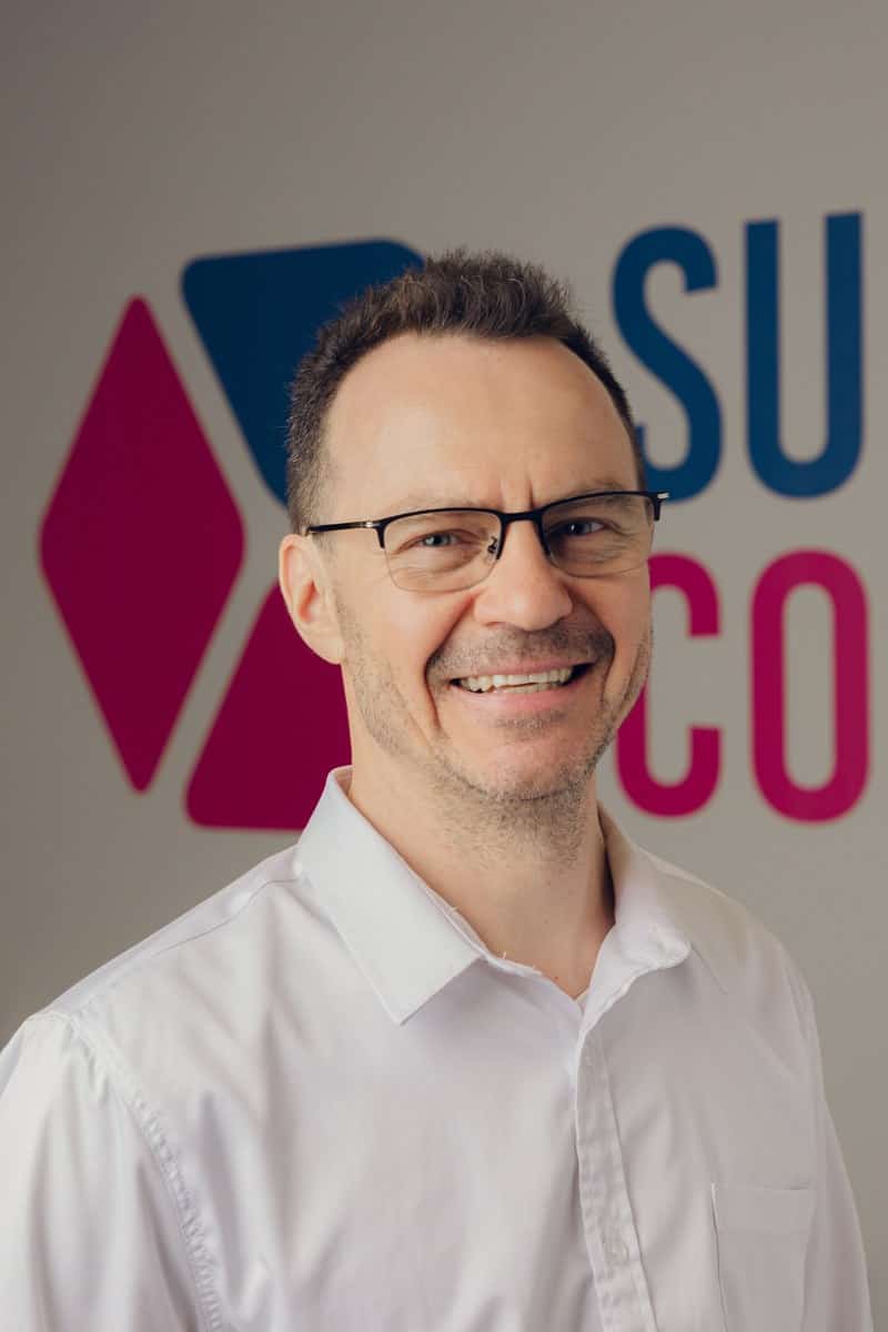 A member of the Superior Contents leadership team